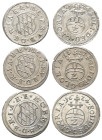 Deutschland - Lots.


Bayern - Kurfürstentum. Maximilian I. (1623 - 1651).

Lot (3 Stück, Silber):
Halbbatzen, 1623 und 2x 1624.

Fast prägefr...