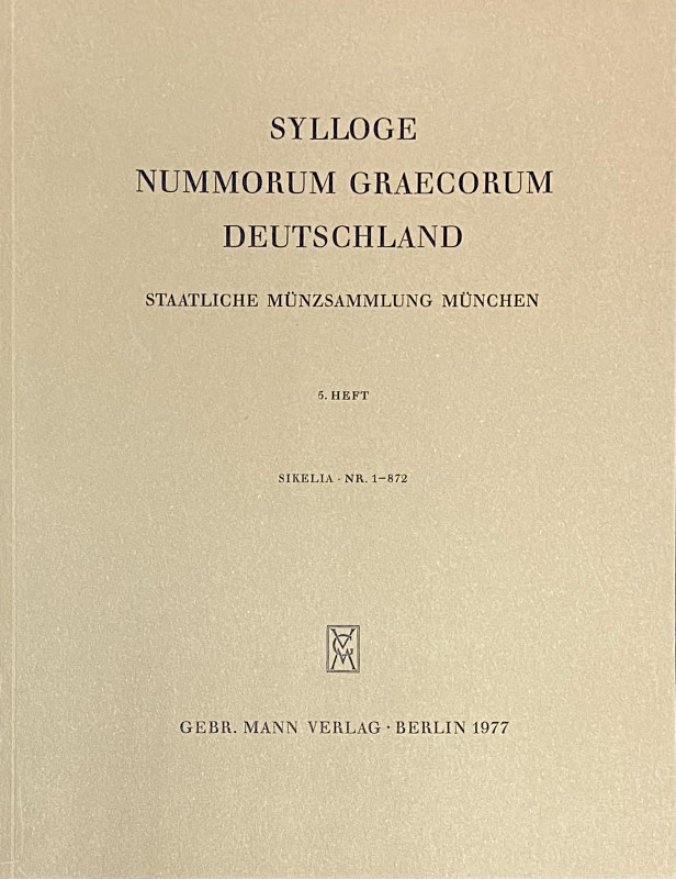 Monographien. Antike Numismatik. Sylloge Nummorum Graecorum Deutschland.


St...