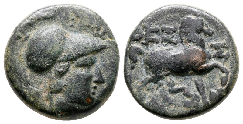 Thessaly. Thessalian League circa 150-50 BC. 
Bronze Æ

15 mm, 4,04 g



...