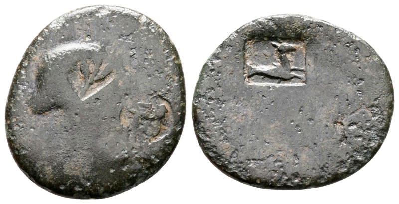 Asia Minor. Uncertain mint circa 300-100 BC. 
Bronze Æ

20 mm, 3,28 g



...