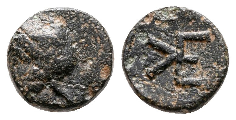 Troas. Kebren circa 420-412 BC. 
Bronze Æ

8 mm, 0,63 g



nearly very fi...