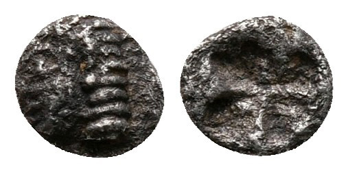 Ionia. Kolophon circa 530-500 BC. 
Tetartemorion AR

5 mm, 0,19 g



very...