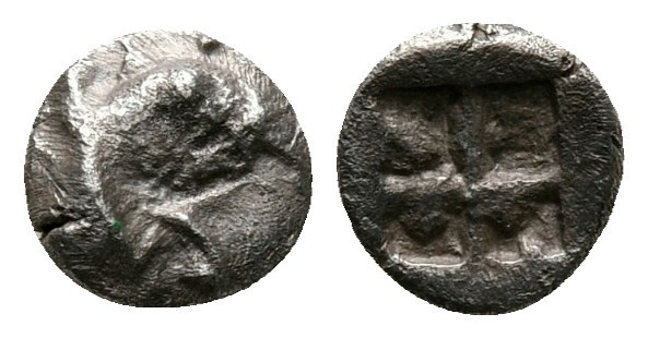 Ionia. Phokaia circa 500-450 BC. 
Hemiobol AR

5 mm, 0,24 g



nearly ver...