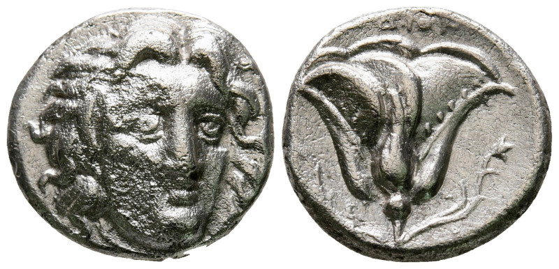 Islands off Caria. Rhodos circa 340-275 BC. 
Didrachm AR

18 mm, 6,43 g


...