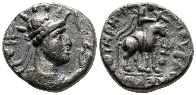 Kushan Empire. Main mint in Begram. Vima Takto (Soter Megas) AD 80-100. 
Didrac...