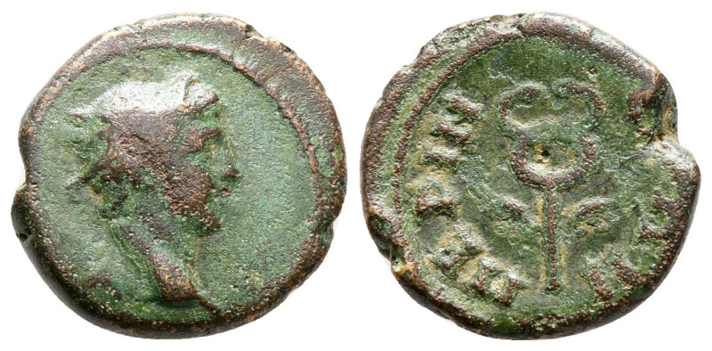 Thrace. Perinthos. Pseudo-autonomous issue AD 138-192. 
Bronze Æ

15 mm, 2,50...