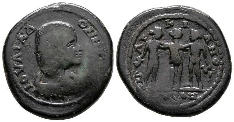 Moesia Inferior. Marcianopolis. Julia Domna. Augusta AD 193-217. 
Bronze Æ

2...