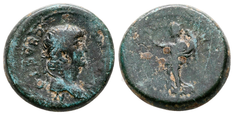 Ionia. Smyrna. Nero and Poppaea AD 54-68. 
Bronze Æ

17 mm, 3,97 g



nea...