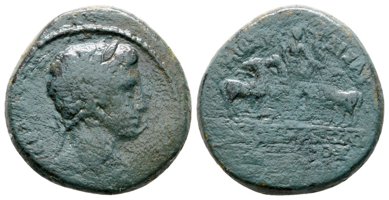 Phrygia. Apameia. Augustus 27 BC-AD 14. 
Bronze Æ

20 mm, 5,14 g



nearl...