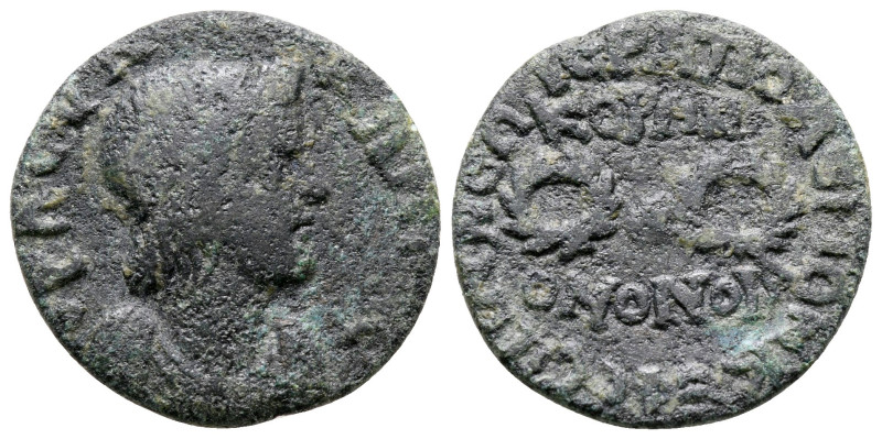 Phrygia. Hierapolis. Pseudo-autonomous issue. TIme of Gordian III AD 238-244. 
...