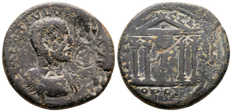 Cilicia. Ninika - Klaudiopolis. Maximinus I Thrax AD 235-238. 
Bronze Æ

28 m...