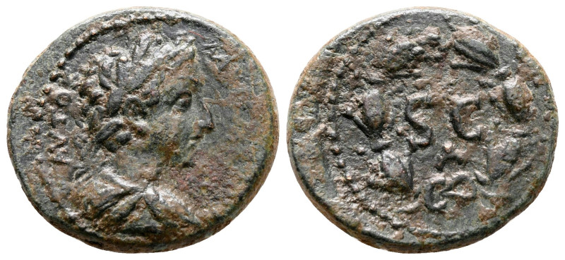 Seleucis and Pieria. Antioch. Commodus and Annius Verus, as Caesars AD 166-177. ...