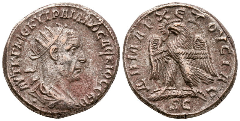 Seleucis and Pieria. Antioch. Trajan Decius AD 249-251. 
Billon-Tetradrachm

...