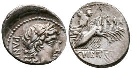 C. Vibius C.f. Pansa 90 BC. Rome. Denarius AR