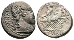 C. Vibius C.f. Pansa 90 BC. Rome. Denarius AR