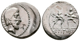 L. Titurius L.f. Sabinus 89 BC. Rome. Denarius AR