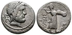 L. Procilius 80 BC. Rome. Denarius AR