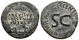 Augustus 27 BC-AD 14. Rome. As Æ