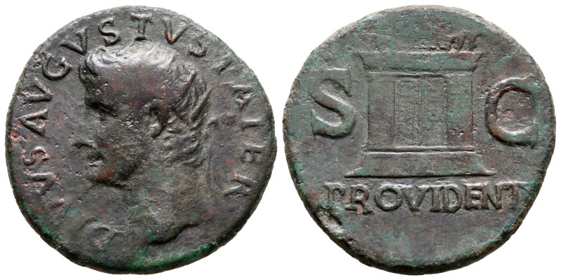 Divus Augustus AD 14. Rome
As Æ

28 mm, 10,99 g



very fine