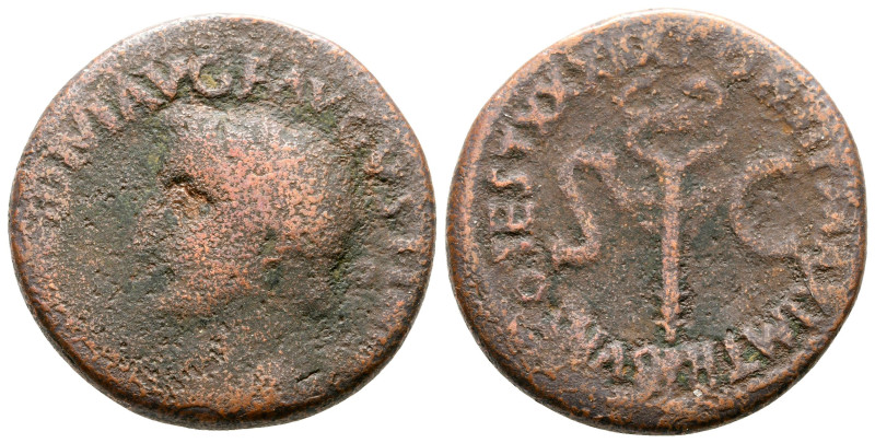 Tiberius AD 14-37. Rome
As Æ

27 mm, 10,40 g



nearly very fine