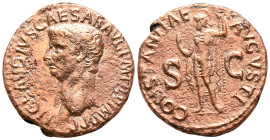 Claudius AD 41-54. Rome. As Æ