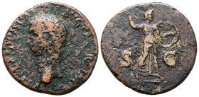 Claudius AD 41-54. Rome. As Æ