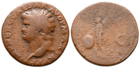 Nero AD 54-68. Rome. As Æ