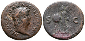 Nero AD 54-68. Rome. As Æ