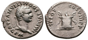 Domitian as Caesar AD 69-81. Rome. Denarius AR