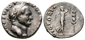 Vespasian AD 69-79. Rome. Denarius AR