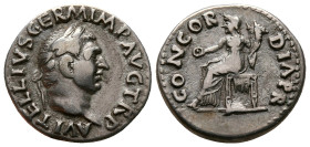 Vitellius AD 69-69. Rome. Denarius AR