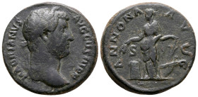 Hadrian AD 117-138. Rome. As Æ