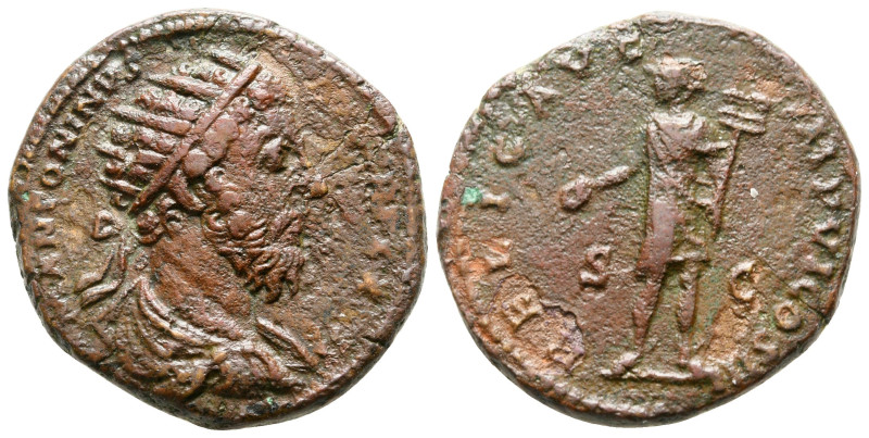 Marcus Aurelius AD 161-180. Rome
Dupondius Æ

26 mm, 11,73 g



very fine...