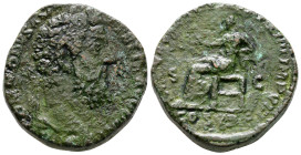 Commodus AD 180-192. Rome. Sestertius Æ