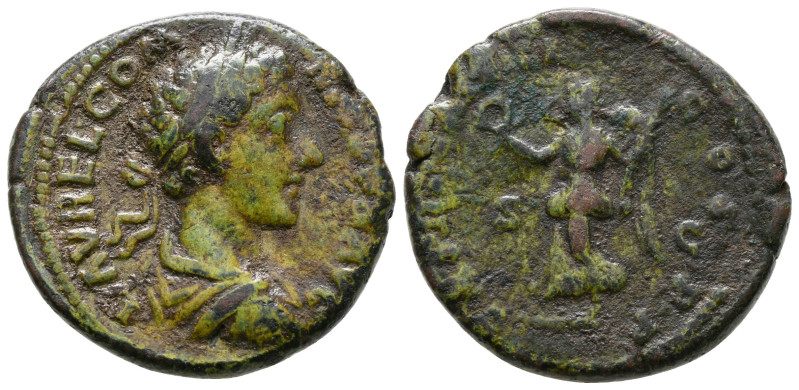 Commodus AD 180-192. Rome
As Æ

26 mm, 9,78 g



nearly very fine