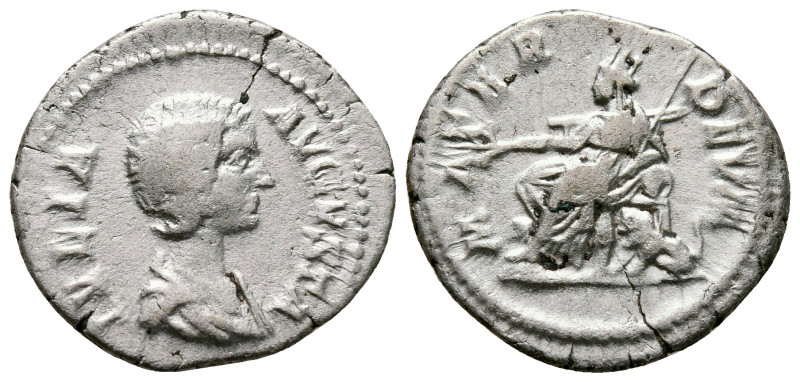 Julia Domna. Augusta AD 193-217. Rome
Denarius AR

19 mm, 3,04 g



nearl...