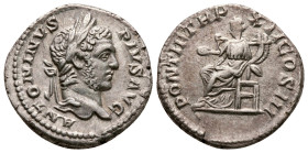 Caracalla AD 198-217. Rome. Denarius AR