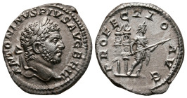 Caracalla AD 198-217. Rome. Denarius AR