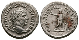 Caracalla AD 198-217. Rome. Denarius AR