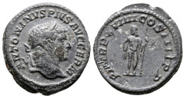 Caracalla AD 198-217. Rome. Denarius Æ