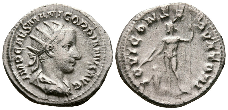 Gordian III AD 238-244. Rome
Antoninianus AR

23 mm, 3,83 g



very fine