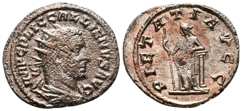 Gallienus AD 253-268. Antioch
Billon Antoninianus

23 mm, 3,19 g



very ...