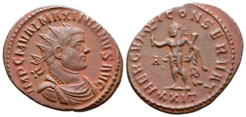 Maximianus Herculius AD 286-305. Ticinum
Antoninianus Æ

24 mm, 3,92 g


...