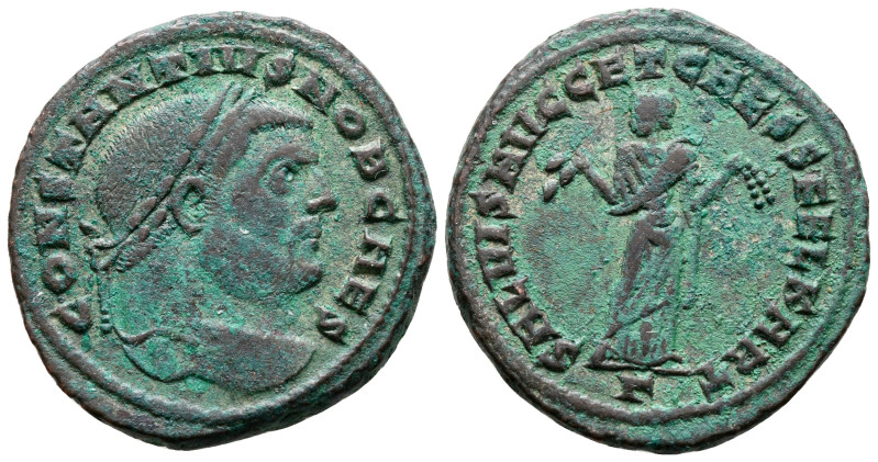 Constantius I Chlorus, as Caesar AD 293-305. Carthage
Follis Æ

28 mm, 9,92 g...