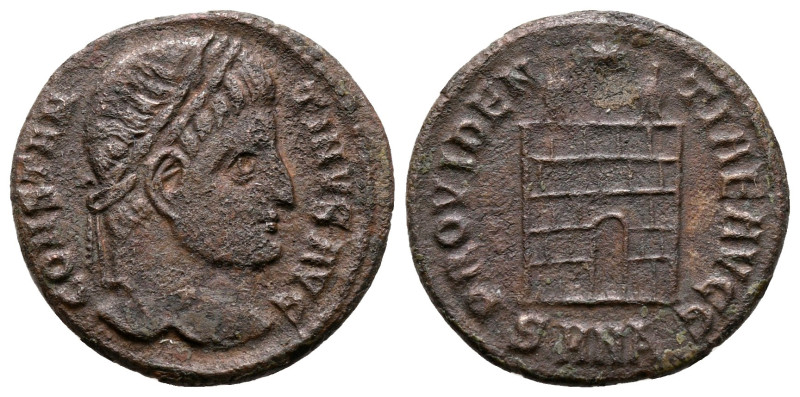 Constantine I the Great AD 306-337. Nicomedia
Follis Æ

18 mm, 2,61 g



...