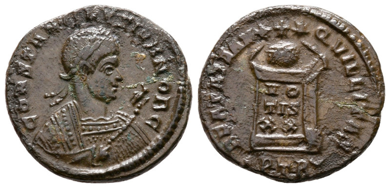 Constantine II, as Caesar AD 317-337. Treveri
Follis Æ

19 mm, 3,22 g



...