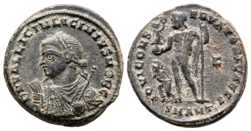 Licinius II, as Caesar AD 317-324. Antioch
Follis Æ

19 mm, 3,73 g



ver...