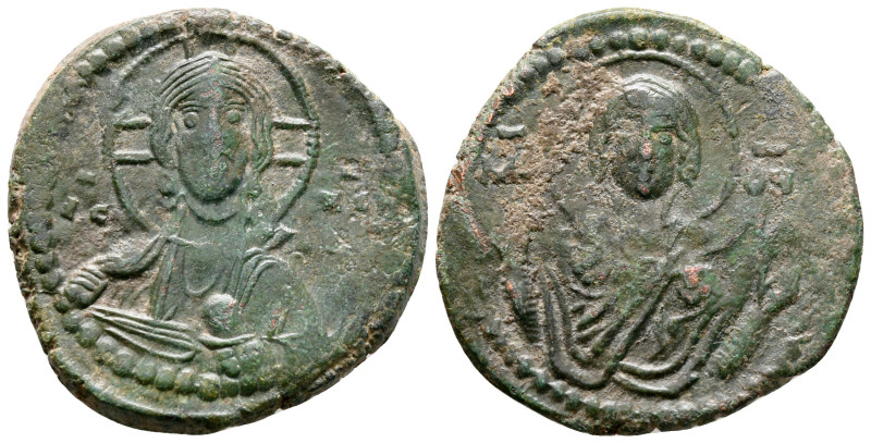 Michael IV AD 1034-1041. Constantinople
Anonymous Follis Æ

28 mm, 8,79 g

...