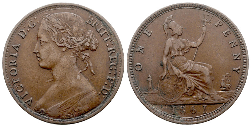 Great Britain. Victoria AD 1837-1901.
1 Penny CU 1861

30 mm, 9,11 g



v...