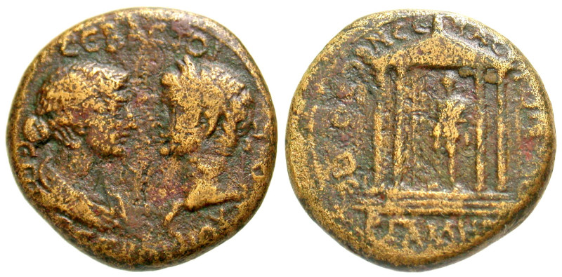 "Mysia, Pergamum. Nero. A.D. 54-68. AE 19 (18.9 mm, 5.63 g, 12 h). Struck ca. A....